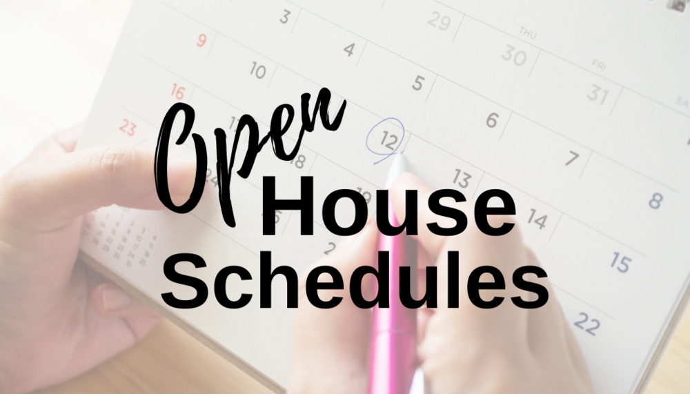 Open House Schedules Snyder ISD