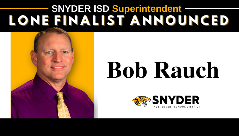Sndyer ISD Superintendent Lone Finalist Announced
