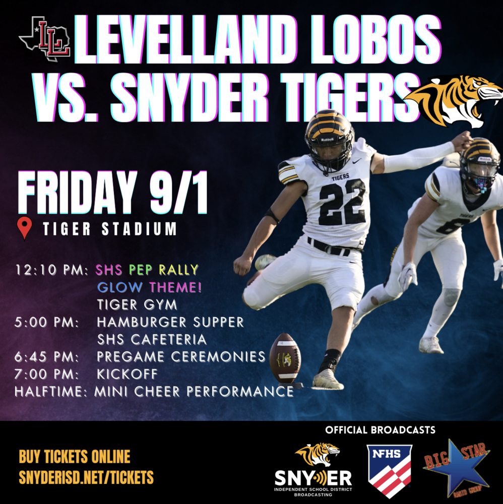 Game Day Details  Snyder High School