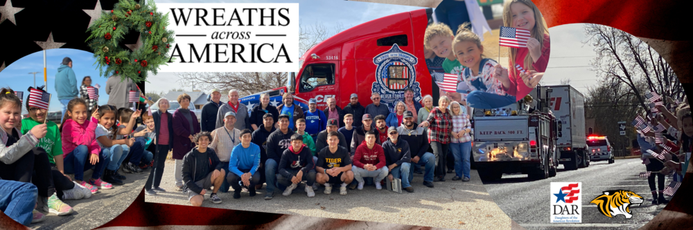 Wreaths across america photo collage
