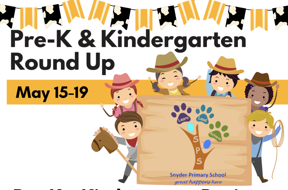 Pre-K & Kindergarten Round Up 