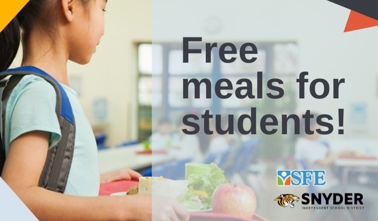 free meals for students