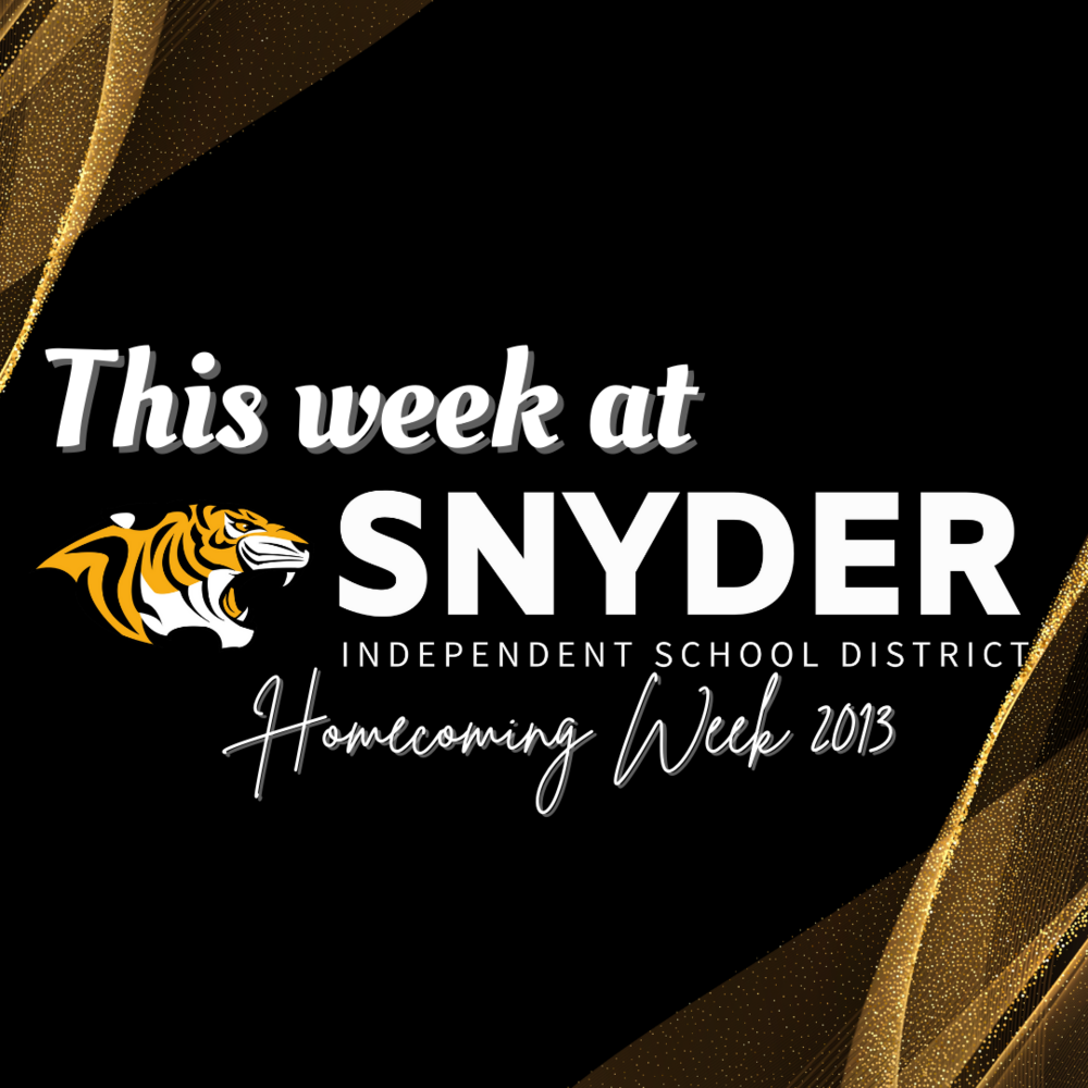 this week at snyder isd 