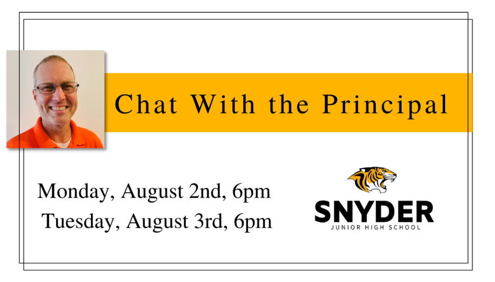 Chat with the Principal