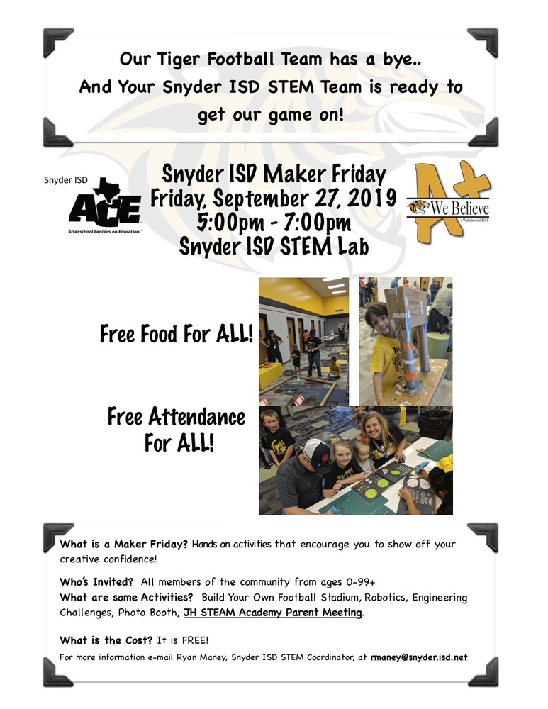 Maker Friday
