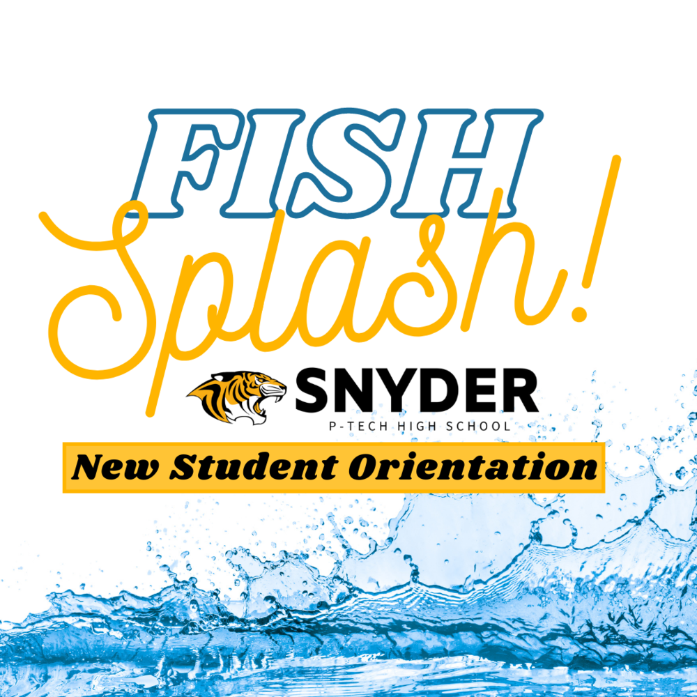 Snyder High School New Student Orientation.  