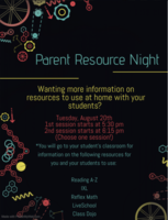 Snyder Primary Parent Resource Night