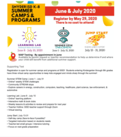K-8 VIRTUAL SUMMER CAMP