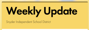 Weekly Newsletter