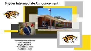 SIS Announcement