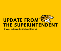 Update From The Superintendent