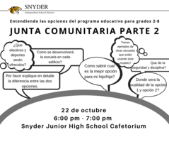 Junta Comunitaria Parte 2