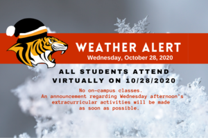 Wednesday, October 28th - Virtual Instruction