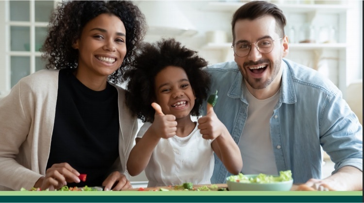 smiling family