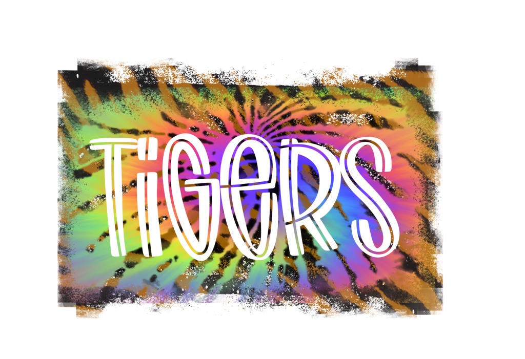 Tigers yearbook design 