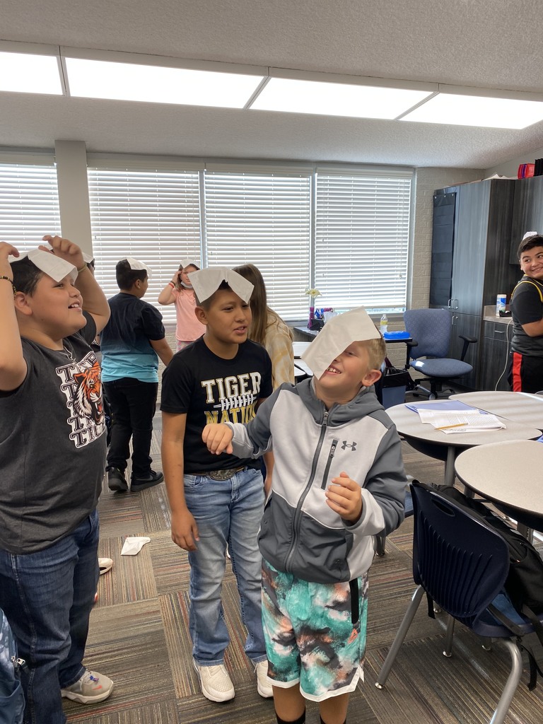 students taking a brain break (game explained in post)