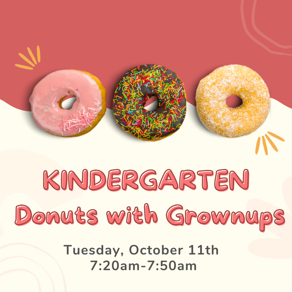 donuts with grownups graphic