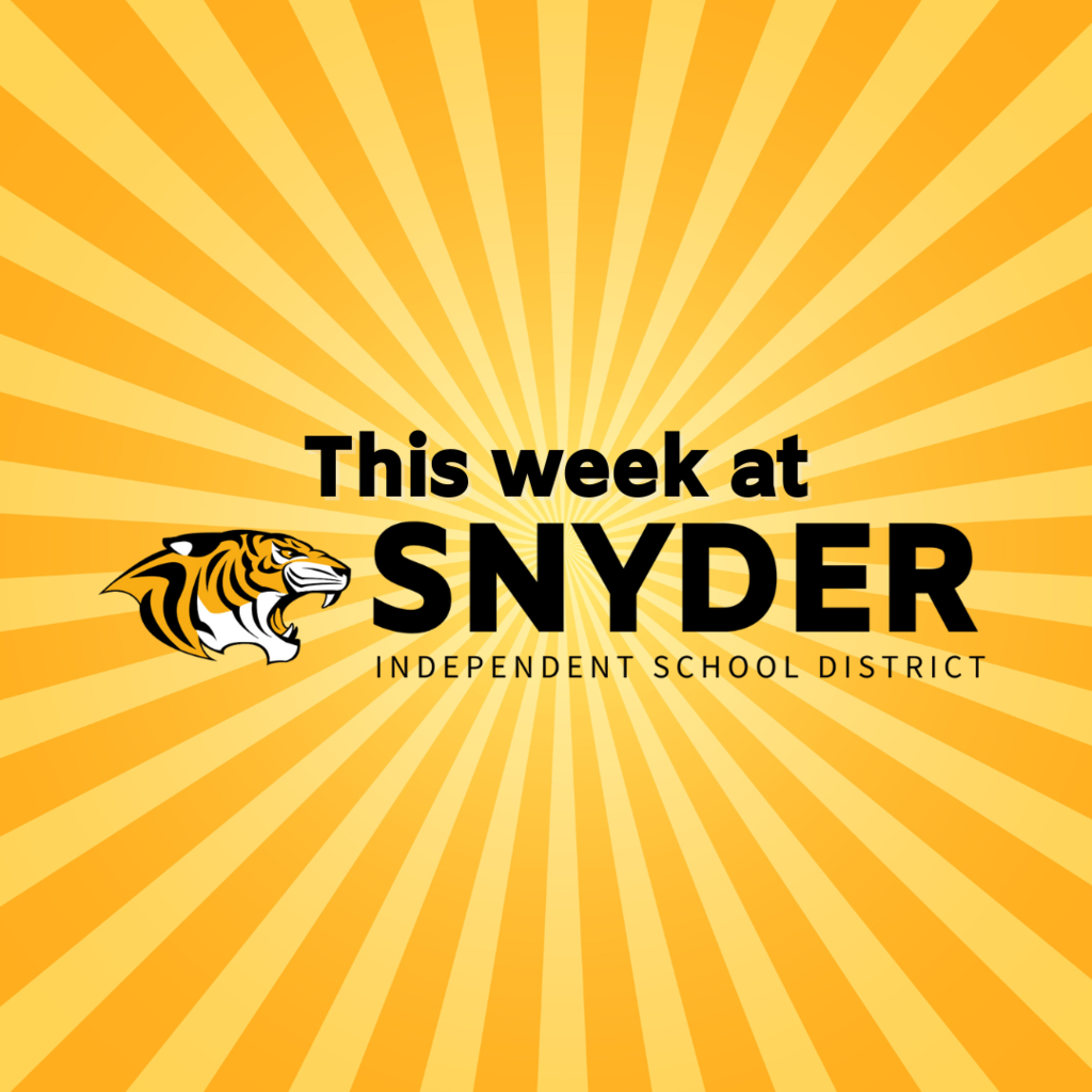 this week at snyder isd