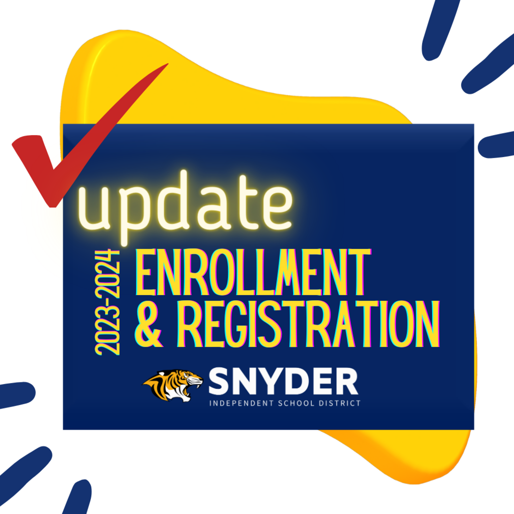 enrollment and registration update